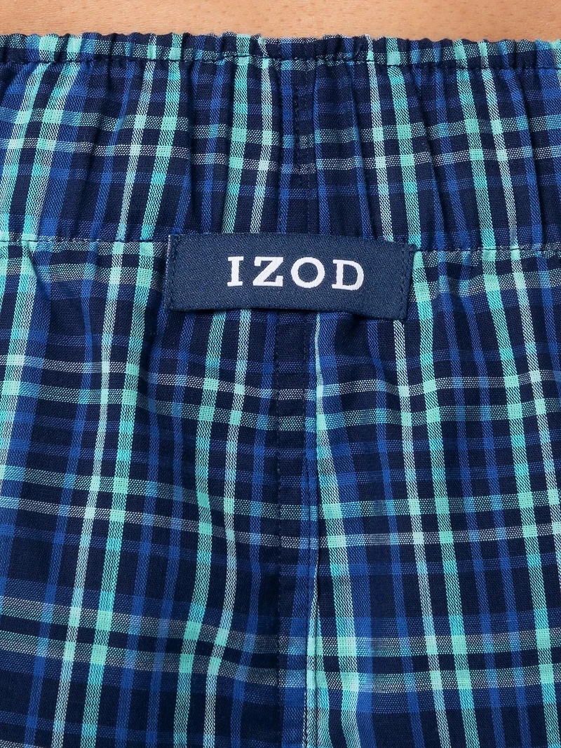 Pantalon de nuit léger et décontracté pour hommes IZOD, bleu Taille S, M, L et XL