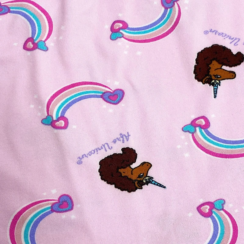 Ensemble princesse 3 pièces Afro Unicorn pour petites filles