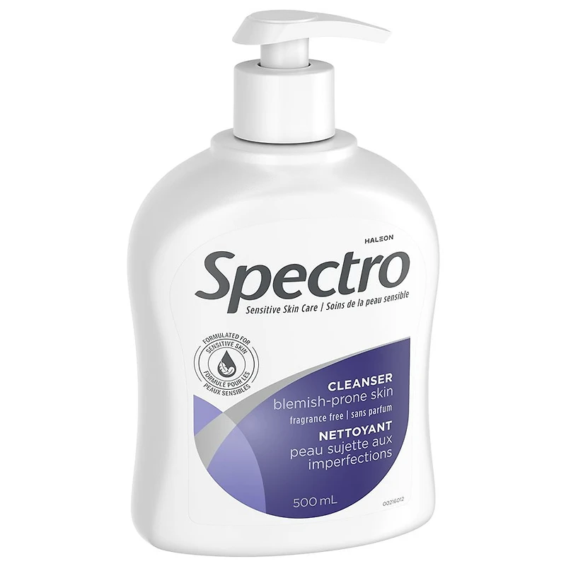 Nettoyant visage Spectro pour peau sujette aux imperfections