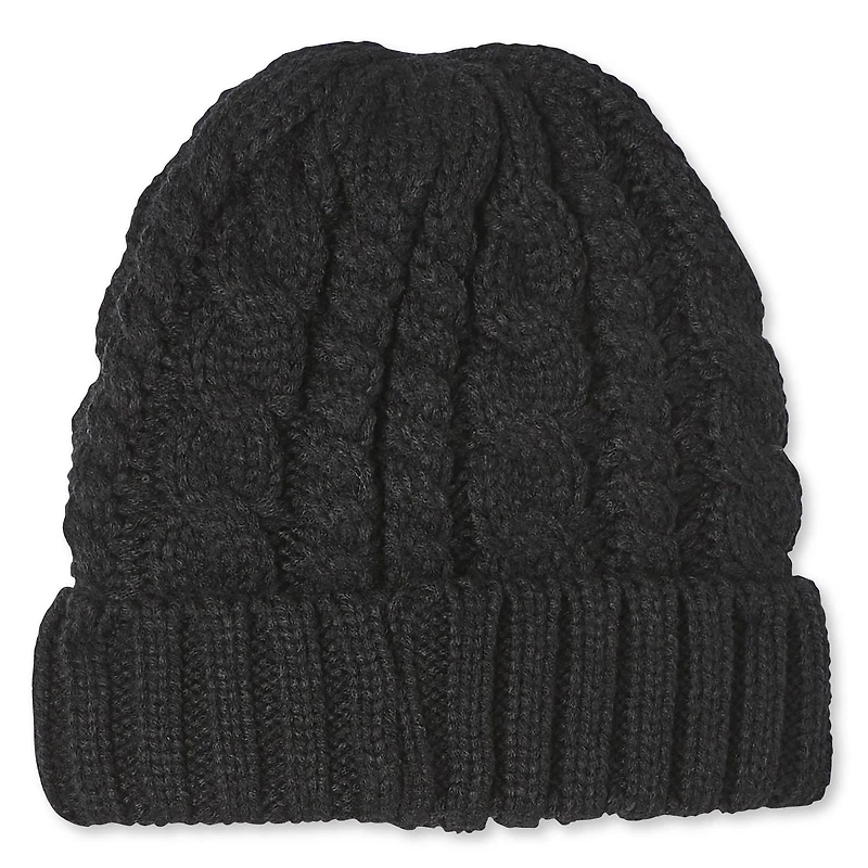Tuque en maille torsadée George pour hommes