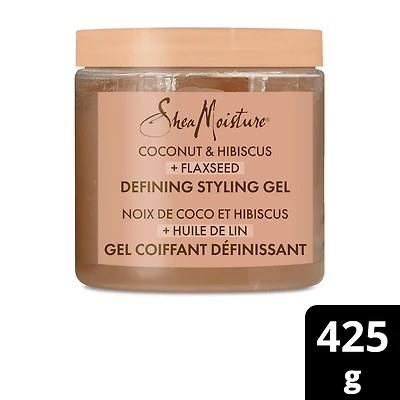 Gel Coiffant SheaMoisture Noix de Coco et Hibiscus Gel Coiffant 425 g
