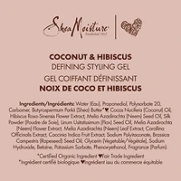 SheaMoisture Coconut & Hibiscus Hair Styling Gel, 425 g Hair Styling Gel