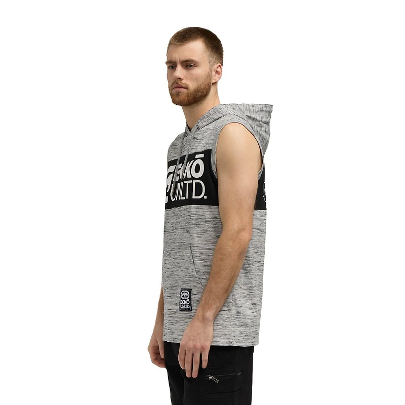 Chandail Sans Manches à Capuche ECKO "Pieced Together" pour hommes