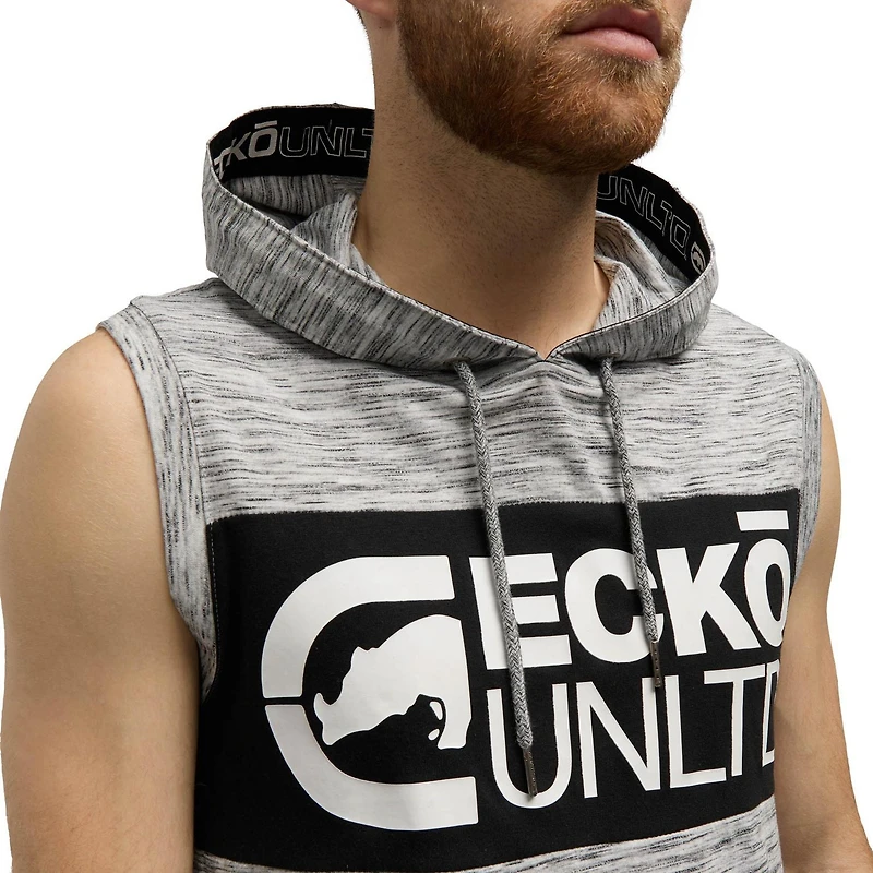 Chandail Sans Manches à Capuche ECKO "Pieced Together" pour hommes