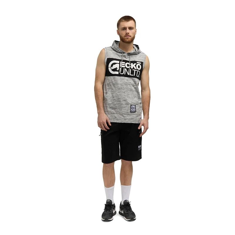 Chandail Sans Manches à Capuche ECKO "Pieced Together" pour hommes