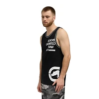 Débardeur ECKO "Endless" en Jersey Côtelé Rayé pour hommes
