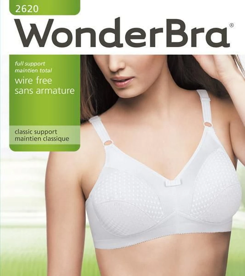 WonderBra Classic Support Wireless Bra, Sizes: 34B