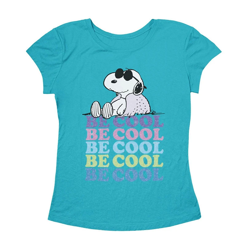 Peanuts Girl's Short Sleeve T-Shirt