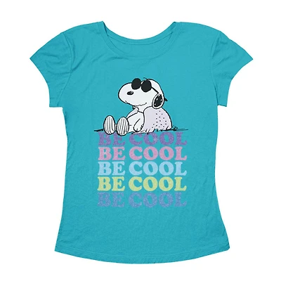 Peanuts Girl's Short Sleeve T-Shirt