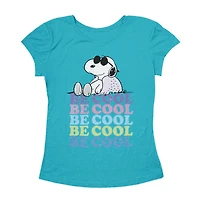 Peanuts Girl's Short Sleeve T-Shirt