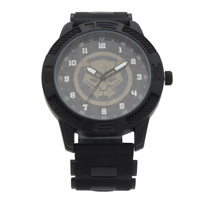 Black Panther Rubber Strap Watch
