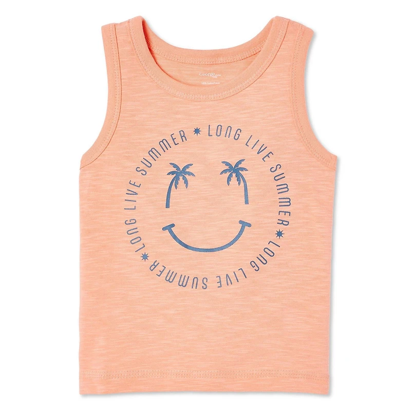 Débardeur à imprimé graphique George pour bébés garçons