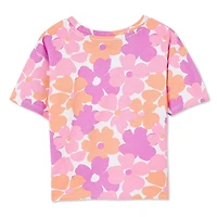 Haut noué à l’avant George pour petites filles Tailles 2T-5T