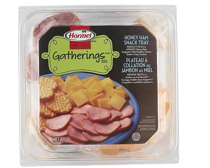 Hormel Gatherings™ Honey Ham And Cheese Snack Tray, Hormel Ham Snack Tray
