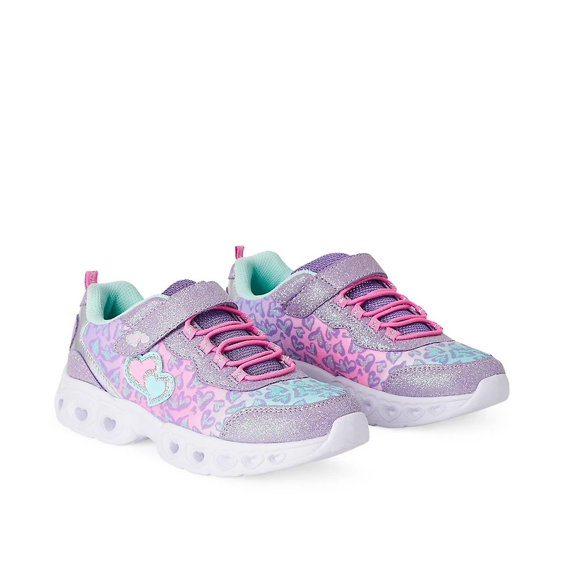 Athletic Works Girls' Lover Sneakers