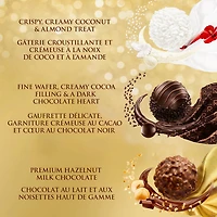 Assortiment FERRERO COLLECTION de confiseries au chocolat et à la noix de coco, 3 confiseries, 32 g