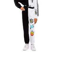 Girls Justice Good Vibes Flowers Long Sleeve Hoodie