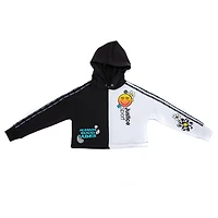 Girls Justice Good Vibes Flowers Long Sleeve Hoodie