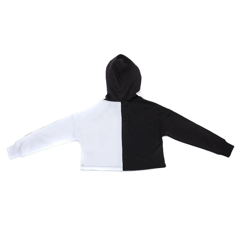 Girls Justice Good Vibes Flowers Long Sleeve Hoodie