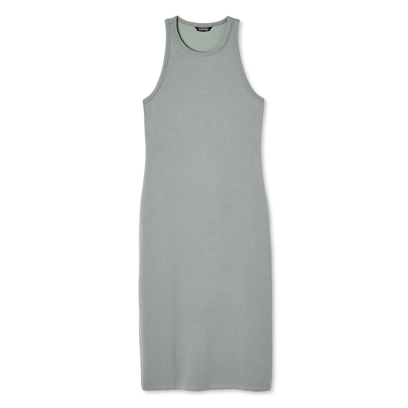 George Women's Soft Knit Tank Midi Dress