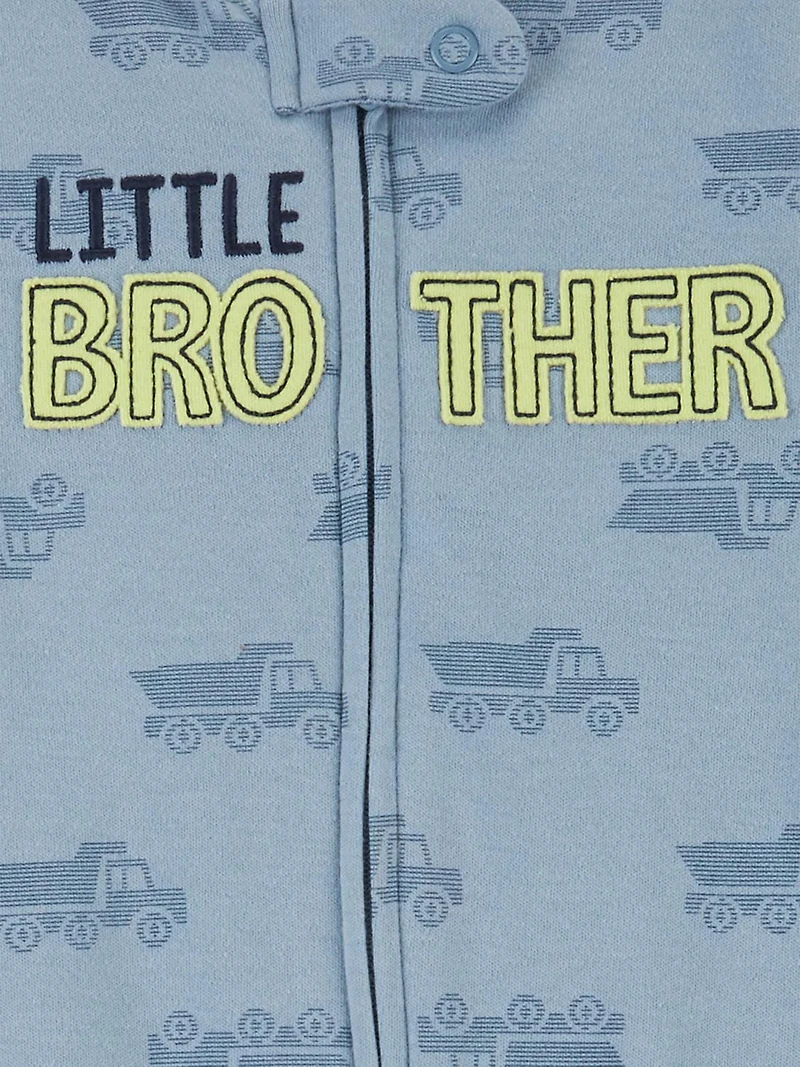 Tenue avec pyjama-grenouillère pour nouveau-née Child of Mine made by Carter’s Tailles PRE à 9 mois