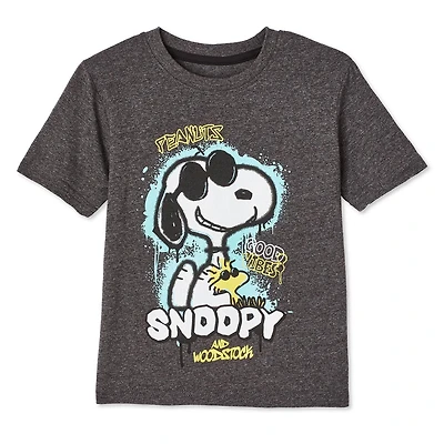 Peanuts Boys' Snoopy Short Sleeve Tee