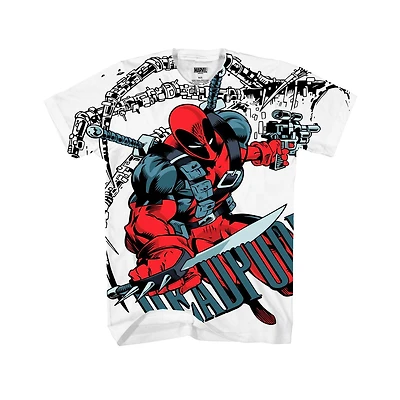 Men's Marvel Big Deadpool Energy T-Shirt