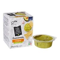 Mini coupes de guacamole original avec morceaux Mon marché fraîcheur 4 morceaux, total de 228 g