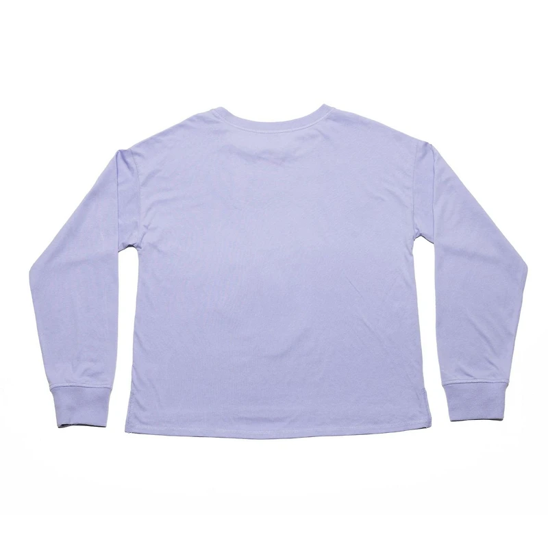 Justice Girls Deer With Scarf Long Sleeve Crew