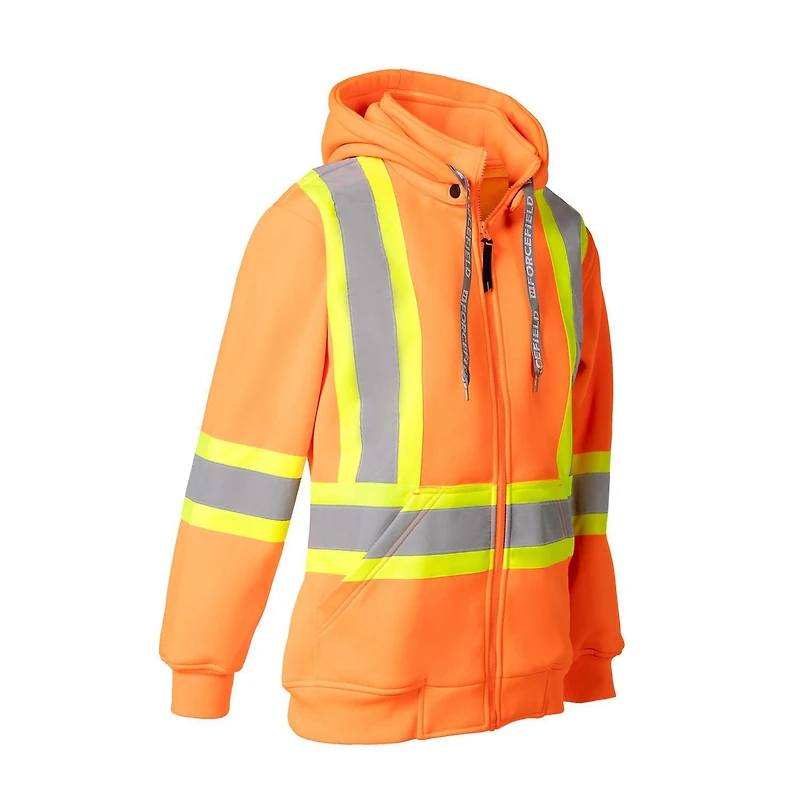 Chandail à capuchon de sécurité pour femmes avec capuchon détachable