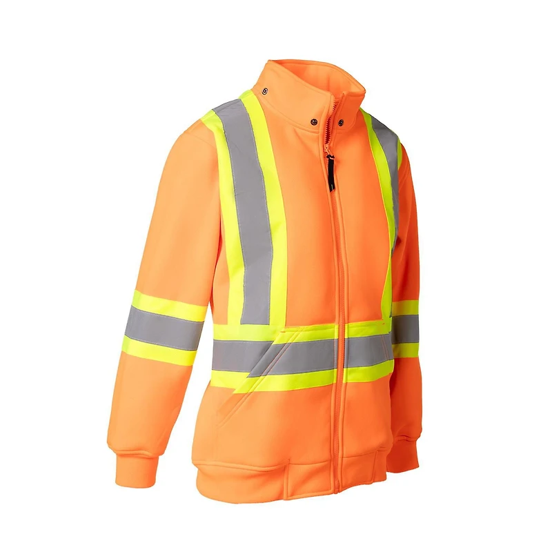 Chandail à capuchon de sécurité pour femmes avec capuchon détachable
