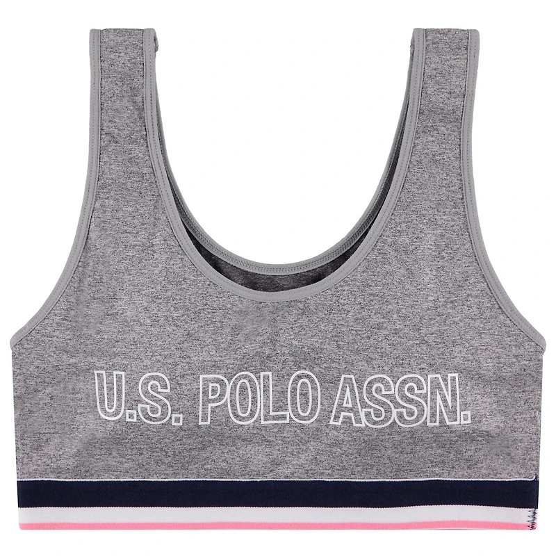 U.S. Polo Assn. Women's Seamless Lounge Bra, Sizes S-XL