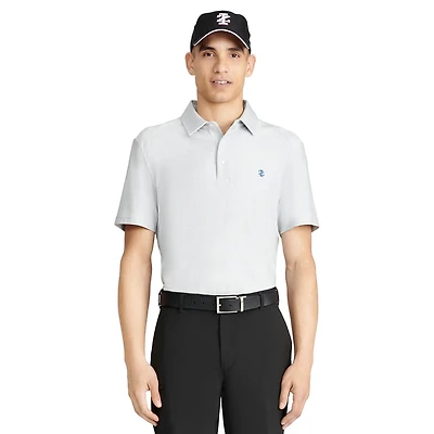 IZOD POLO DE GOLF À MANCHES COURTES ET RAYURES POUR HOMME