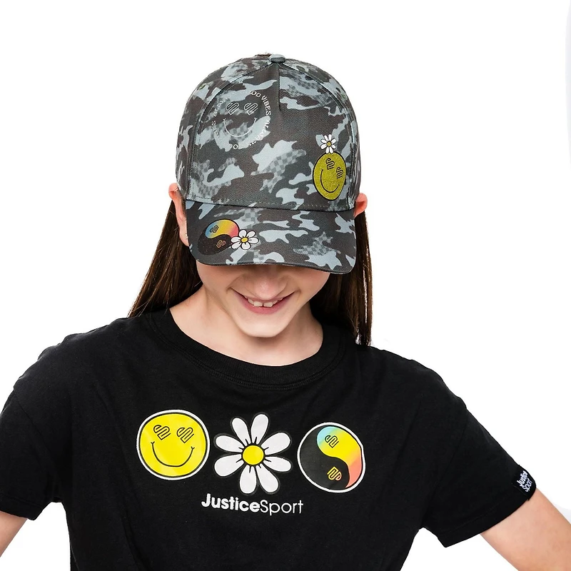 Casquette camouflage Justice pour filles