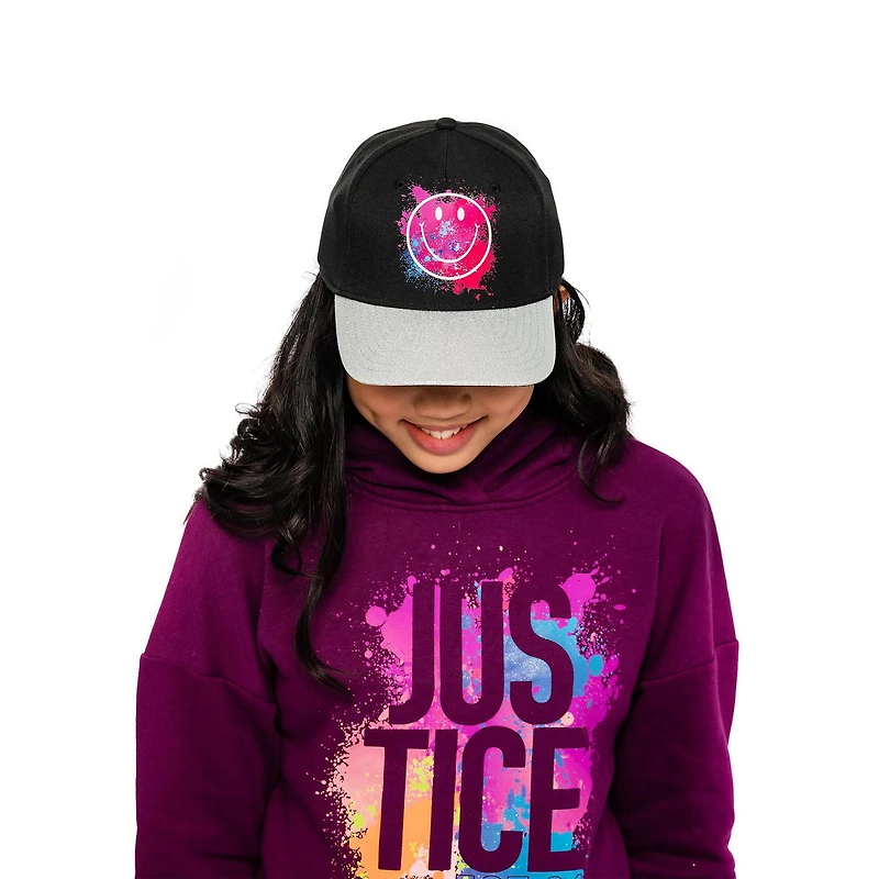 Casquette souriante Justice pour filles