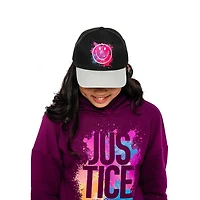 Casquette souriante Justice pour filles