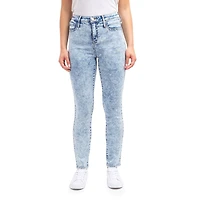 Jean skinny taille haute Jordache pour femmes