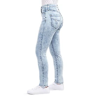 Jean skinny taille haute Jordache pour femmes