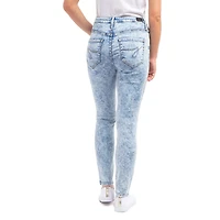 Jean skinny taille haute Jordache pour femmes