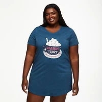 George Plus Women's V-Neckline Nightshirt