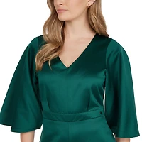 Mexx Women’s V-neck Satin Jumpsuit