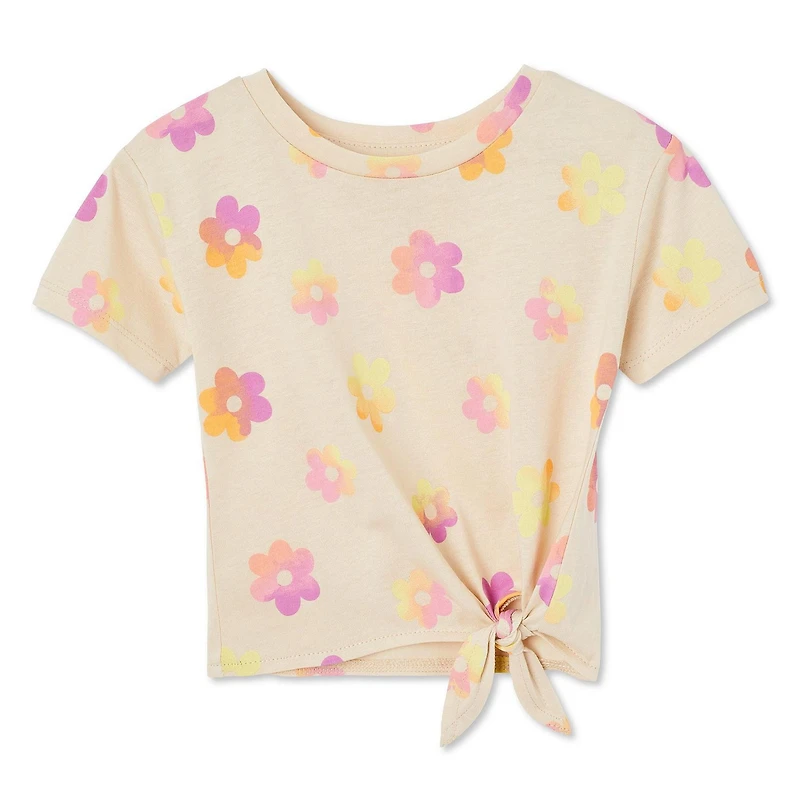 George Baby Girls' Tie Front Top, Sizes 0-24 months