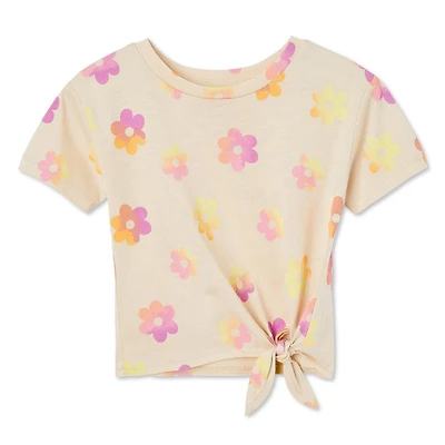 George Baby Girls' Tie Front Top, Sizes 0-24 months