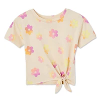 George Baby Girls' Tie Front Top, Sizes 0-24 months