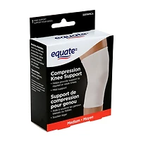 Equate(Tm/Mc) Compression Knee Support 3201WMCA, 1 Support Per Pack