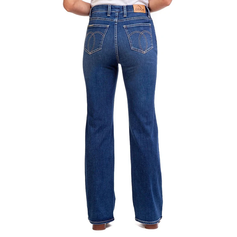 Jordache Women's Vintage High Rise Flare