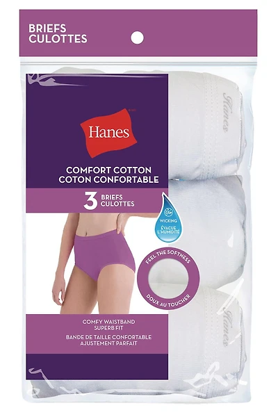 Hanes Slip P3 Comfort en coton pour femme