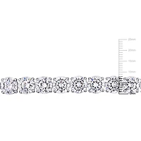 Miabella 72-1/2 Carat T.G.W. Cubic Zirconia Sterling Silver Tennis Bracelet