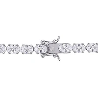 Bracelet tennis Miabella avec zircone cubique 21 CT PBT en argent sterling