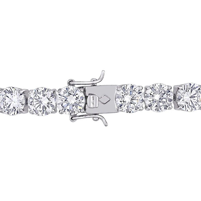Bracelet tennis Miabella avec zircone cubique 72-1/2 CT PBT en argent sterling